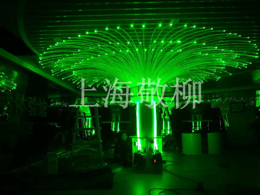 上海中國(guó)電信總部大樓展廳 光纖樹(shù)